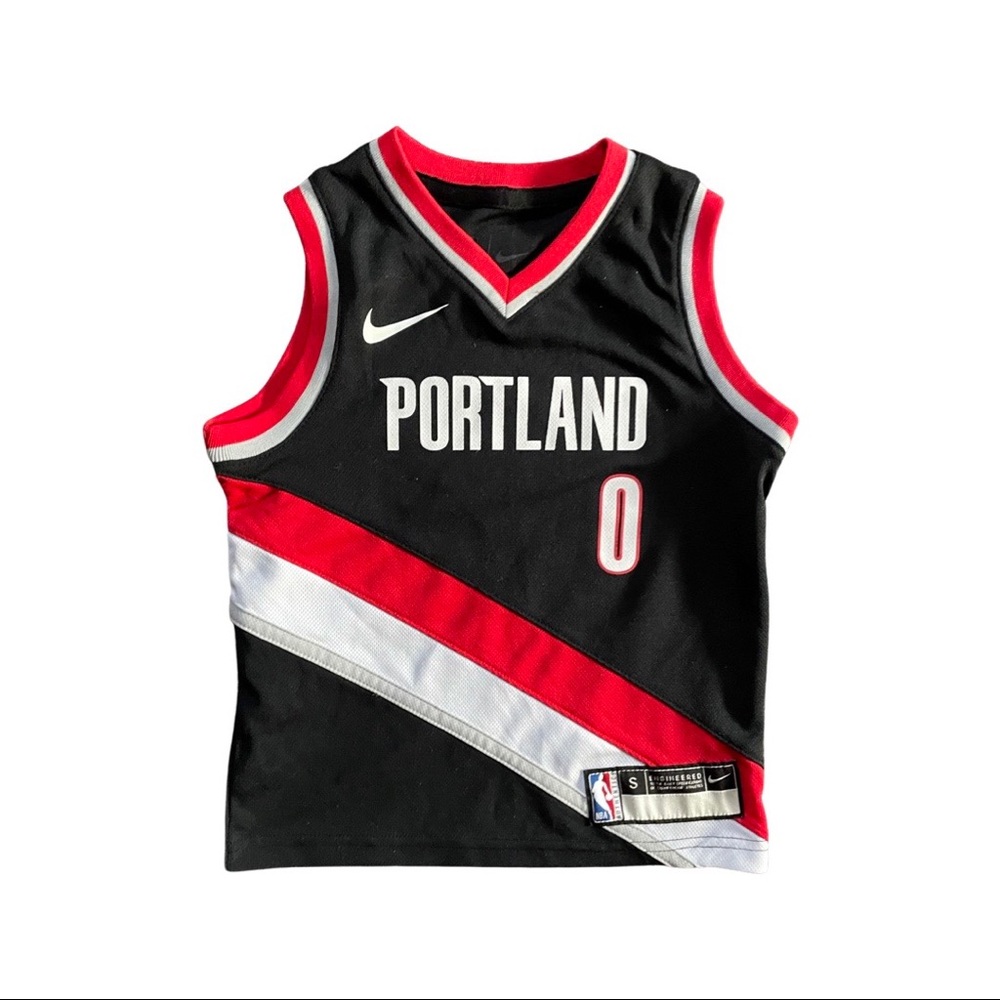 Portland Lillard Jersey Official NBA Merch. Toddler size Small.